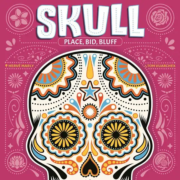 Skull (2011) board game front cover | Source: Space Cowboys