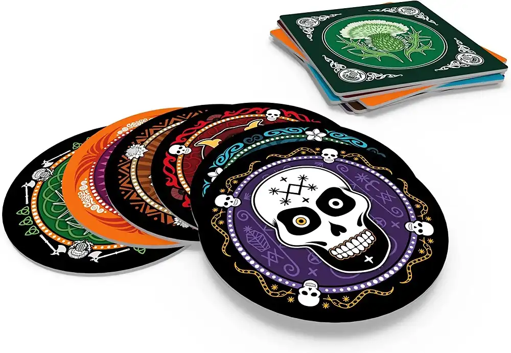 Skull (2011) board game tokens 2 | Source: Space Cowboys