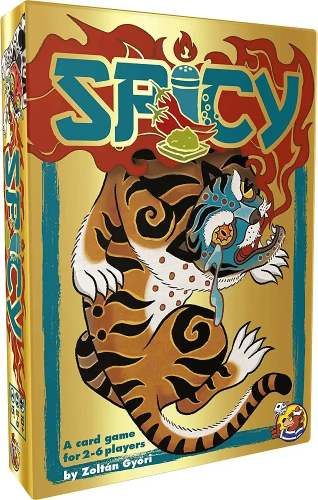 Spicy (2020) board game box | Source: HeidelBÄR Games