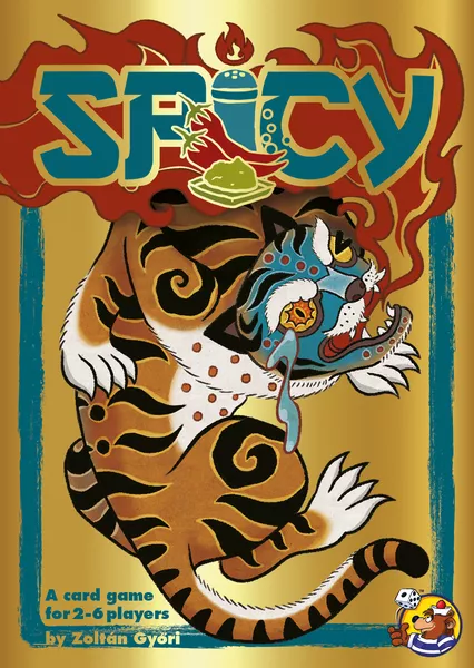 Spicy (2020) board game front cover | Source: Board Game Geek