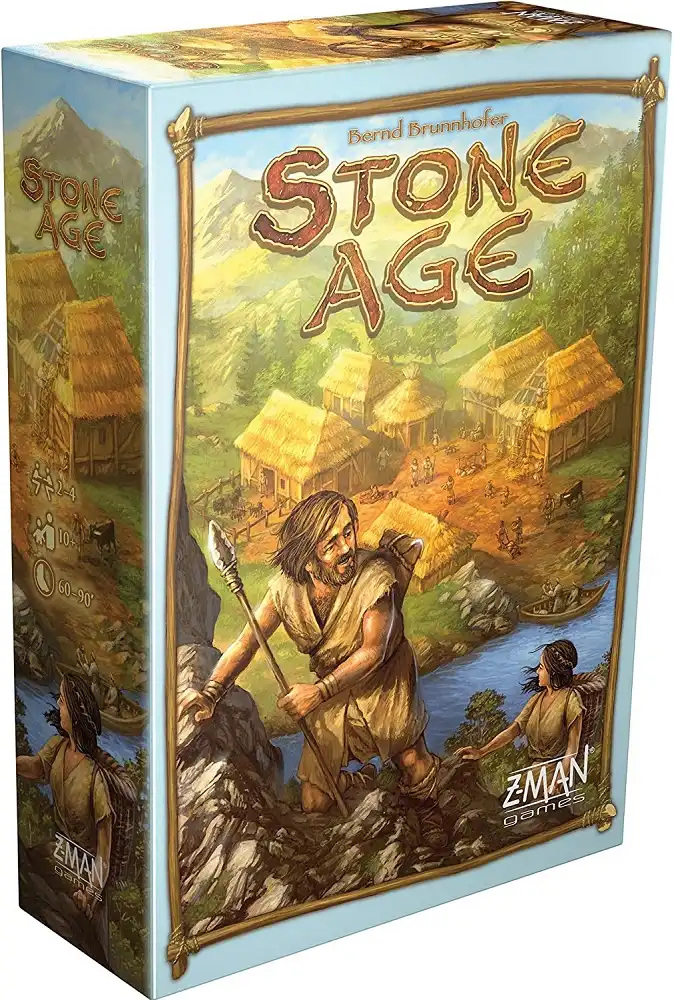 Stone Age (2008) box  | Source: Z-Man Games