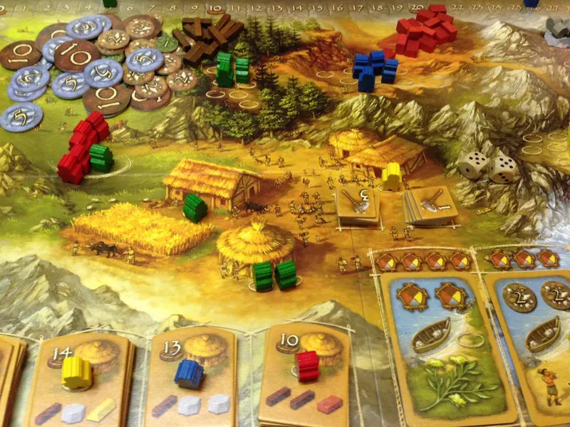 Stone Age (2008) board game meeples | Source: Board Game Geek