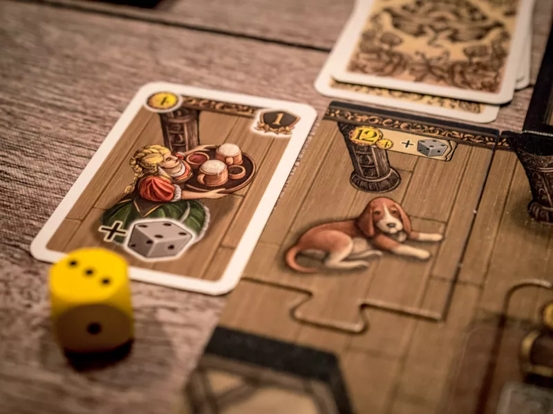 The Taverns of Tiefenthal (2019) board game cards | Source: Uploaded by Cookie Monster on Board Game Geek