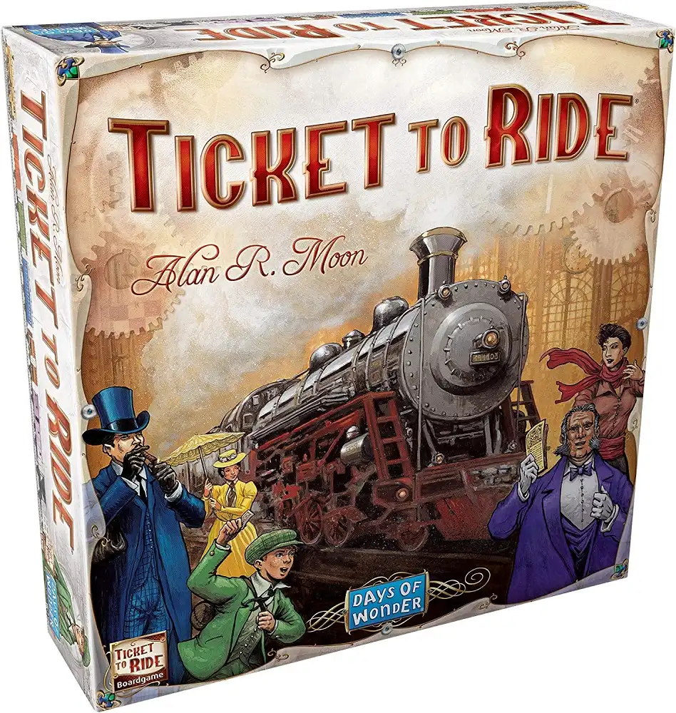 Ticket to Ride (2004) board game box | Source: Days of Wonder