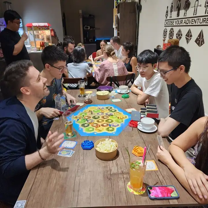 Fun weekly board game events at Sip N Play coffee shop