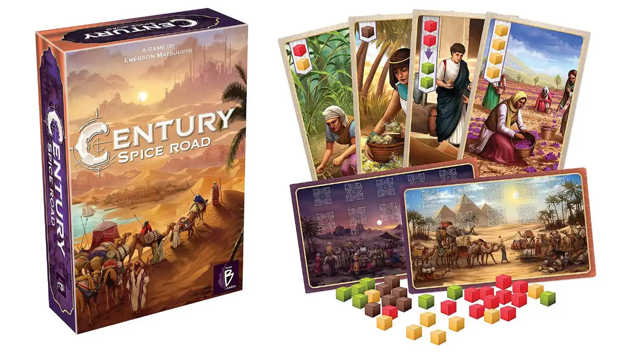 Thành phần board game Century: Spice Road