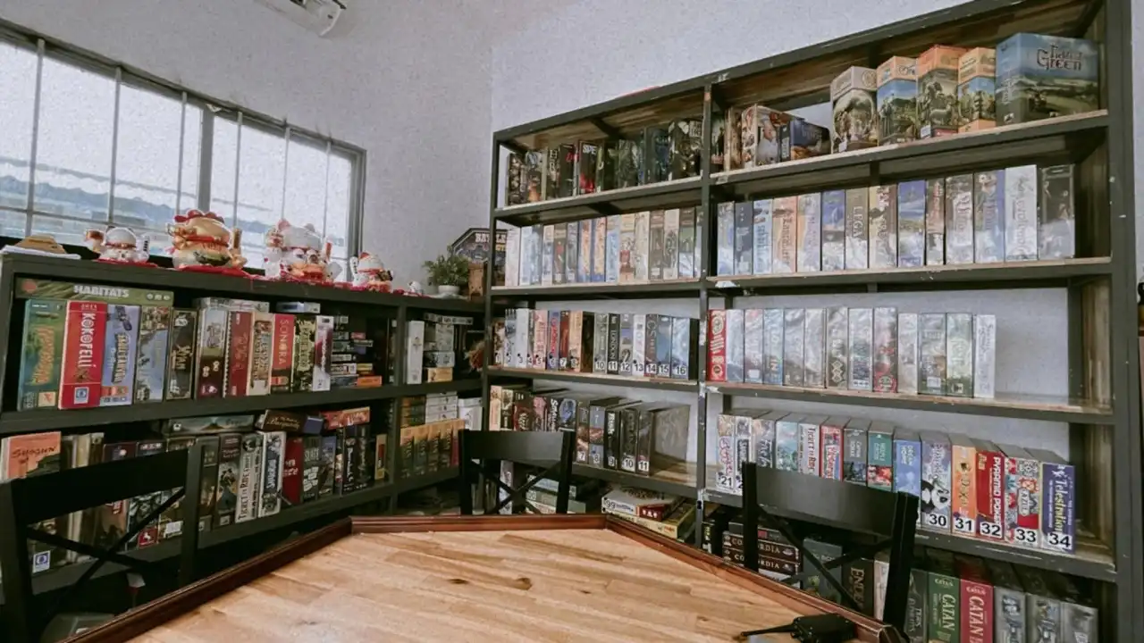 Game collection of TableTop Board Game shop