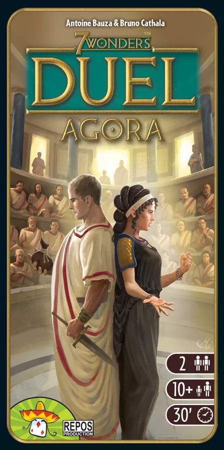 7 Wonders Duel: Agora expansion front cover