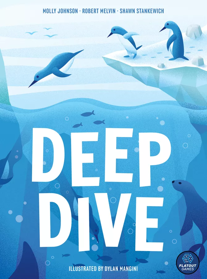 Deep Dive board game front cover