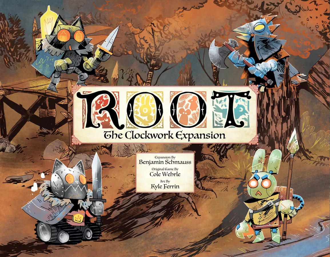 Root: The Clockwork Expansion front cover
