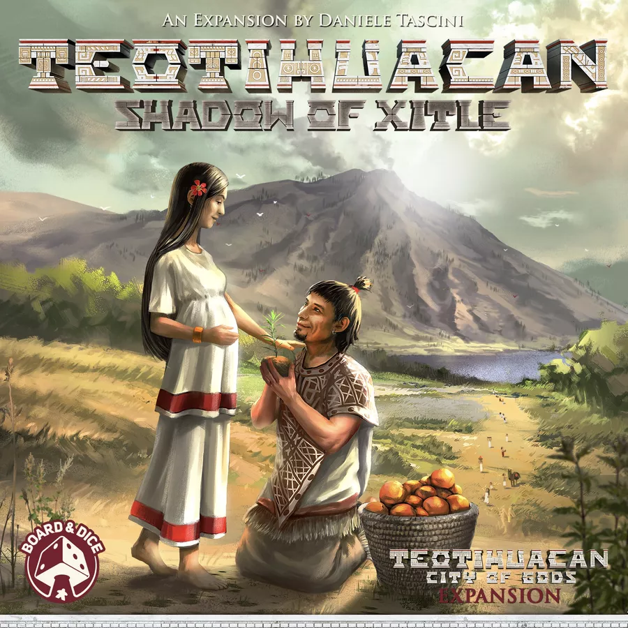 Teotihuacan: Shadow of Xitle expansion front cover