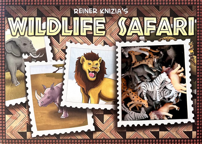 Wildlife Safari (1994) board game front cover