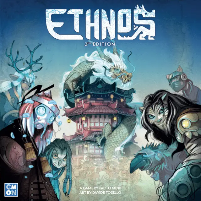 Ethnos: 2nd Edition (2024) board game front cover