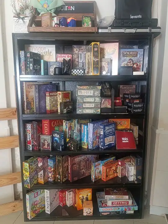 Games collection of Button Coffee & Board Game