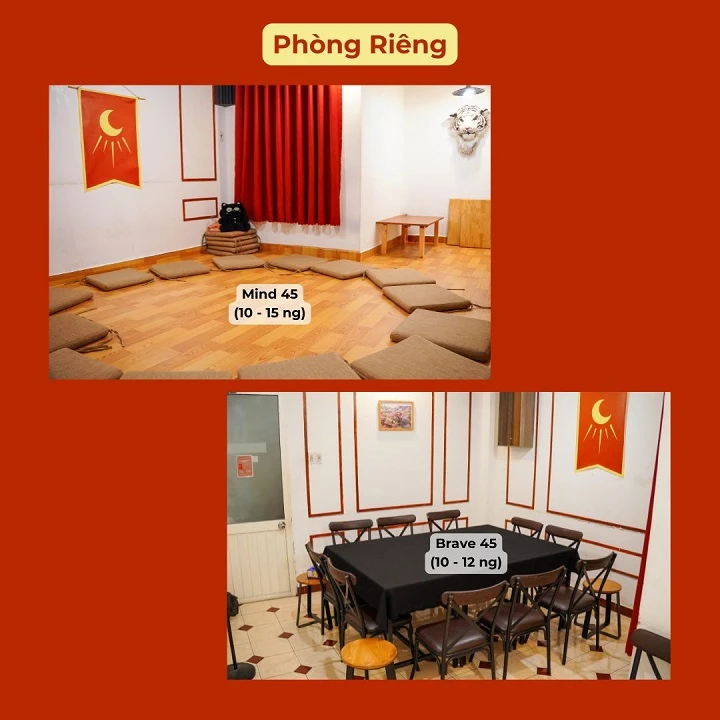 Moonlight board game club's private room