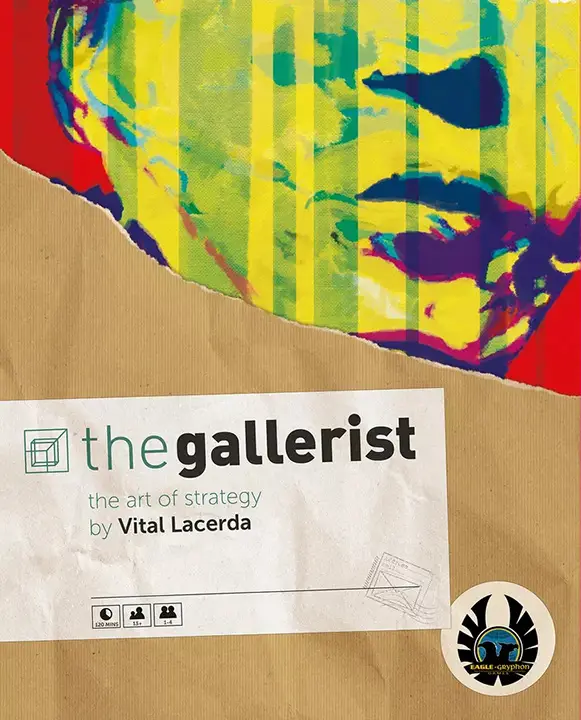 The Gallerist board game front cover | Source: eagle-gryphon.com