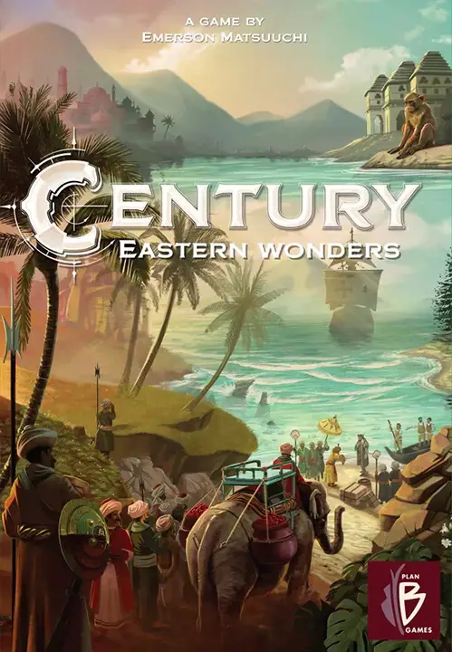 Century: Eastern Wonders front cover | Source: Plan B Games