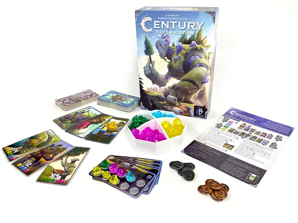Century: Golem Edition components