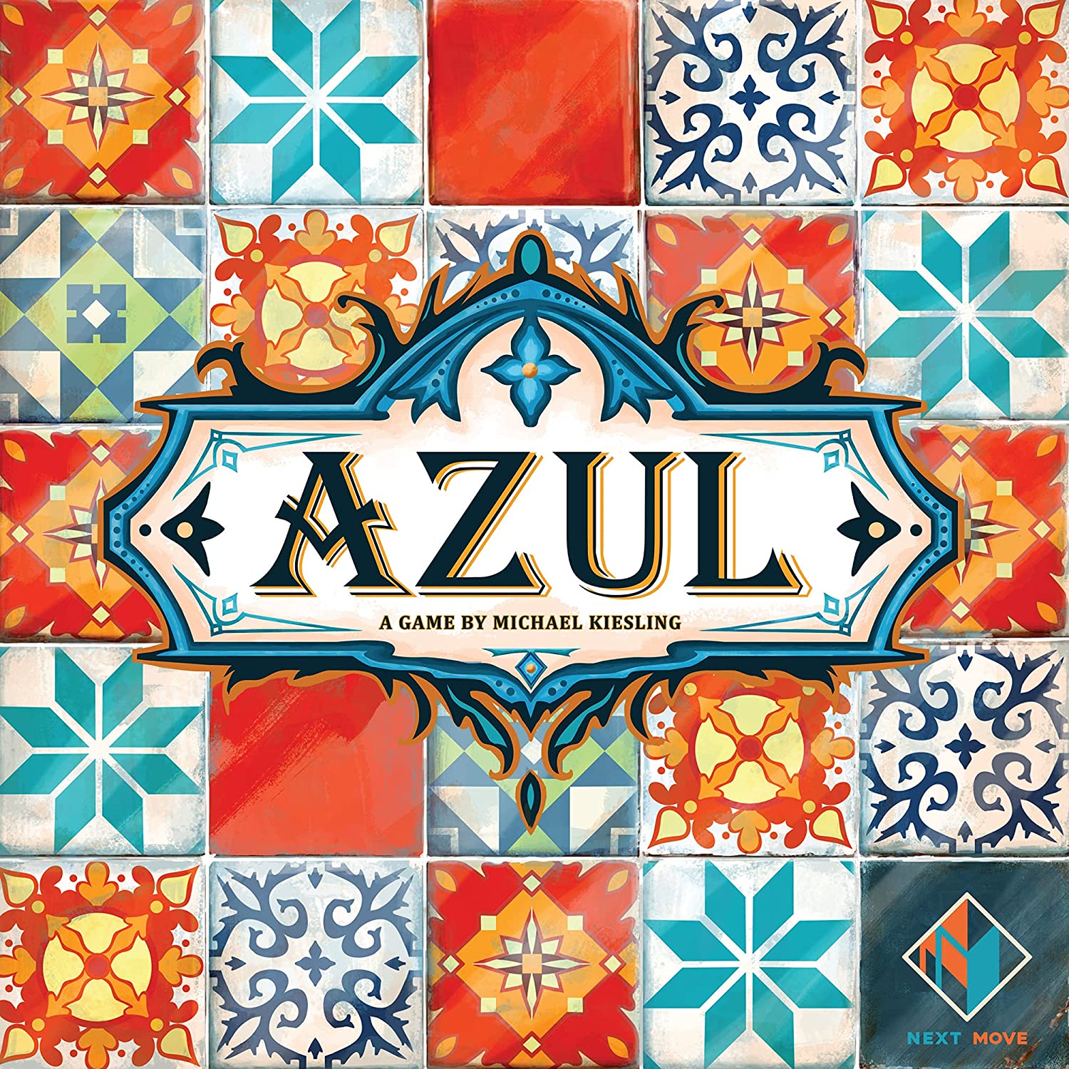 Azul (2017) board game front cover