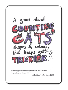 A game about counting cats' shapes and colours, that keeps getting trickier. (2022)