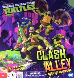 Teenage Mutant Ninja Turtles: Clash Alley Strategy Boardgame (2013)