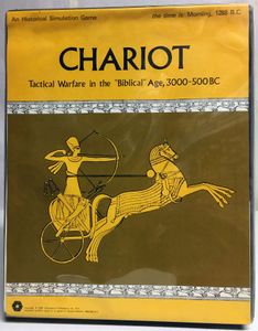 Chariot: Tactical Warfare in the "Biblical" Age, 3000-500 BC (1975)