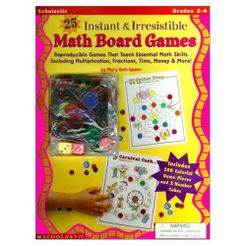 25 Instant & Irresistible Math Board Games (Grades 2-4) (1999)