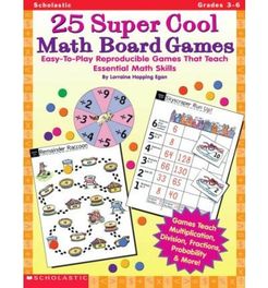 25 Super Cool Math Board Games (1999)