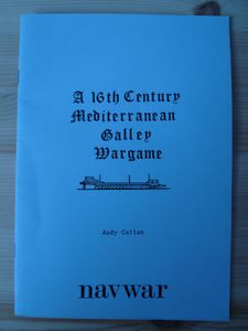 A 16th Century Mediterranean Galley Wargame (1978)