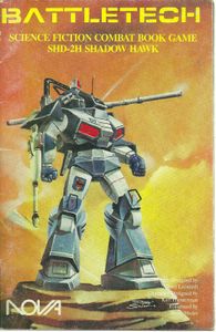 BattleTech Science Fiction Combat Book Game: SHD-2H Shadow Hawk (1987)
