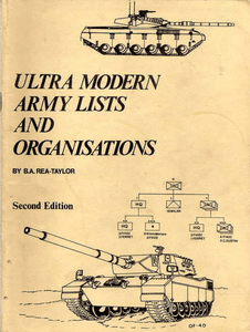Ultra Modern Army Lists and Organisations: Second Edition (1982)