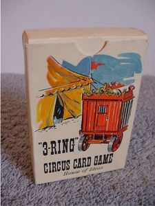 3-Ring Circus Card Game (1960)