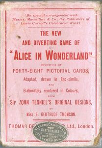 Alice in Wonderland Card Game (1898)