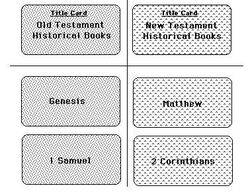 Bible Books Rummy