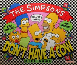 The Simpsons: Don't Have A Cow Dice Game (1990)