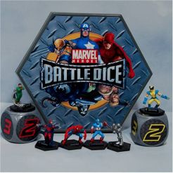 Marvel Heroes Battle Dice