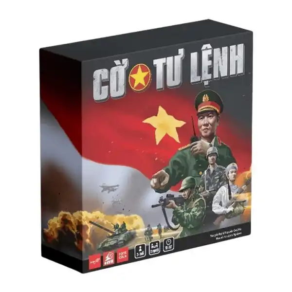 Commander Chess front box Vietnamese version