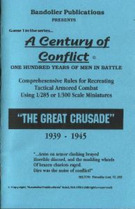 A Century of Conflict "The Great Crusade 1939~1945" (1994)