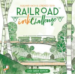Railroad Ink Challenge: Lush Green Edition (2021)