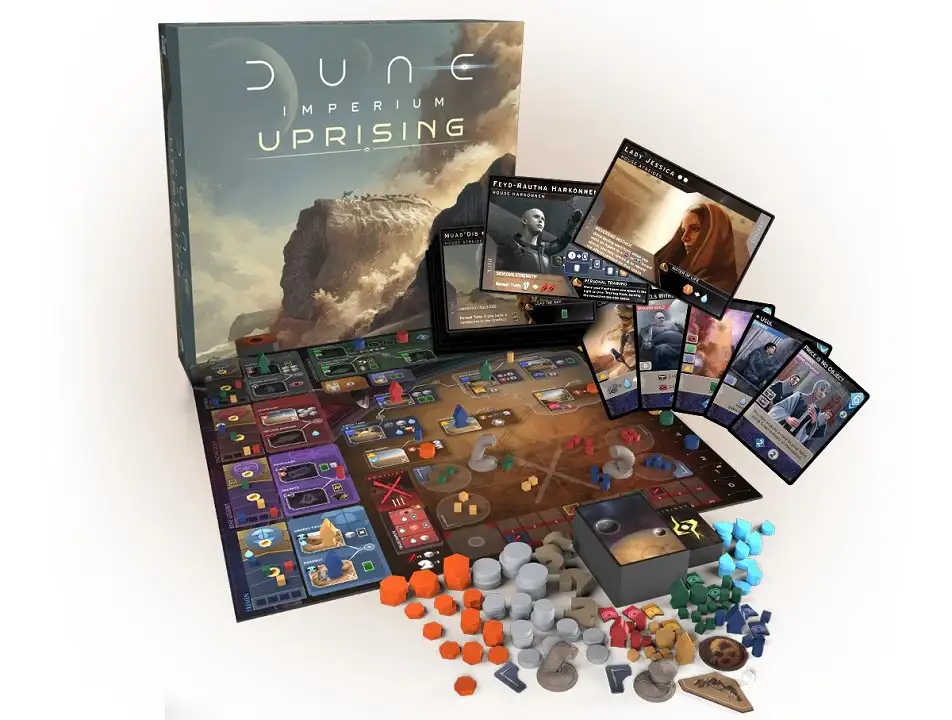 Dune: Imperium - Uprising l&agrave; một trong những board game chiến thuật hay nhất khi chơi với 4 người