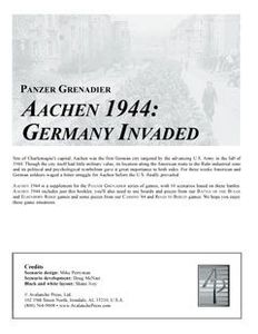 Panzer Grenadier: Aachen 1944 – Germany Invaded (2009)