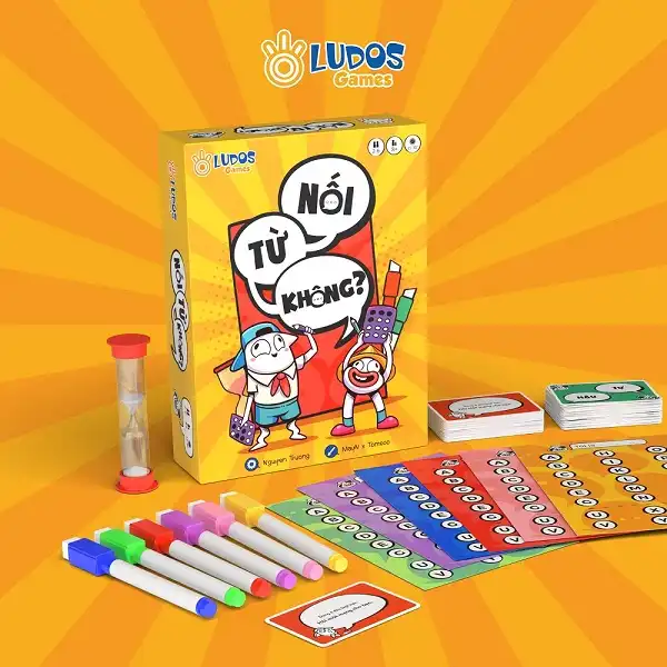 Thành phần của game Nối Từ Không | Nguồn: Ludos Games