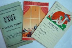 Cricket Terms (1935) Board Game Wikia