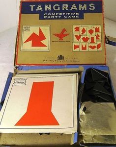 Tangrams Competitive Party Game (1930)