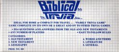 Biblical Quiz: The Trivia Game (1984)