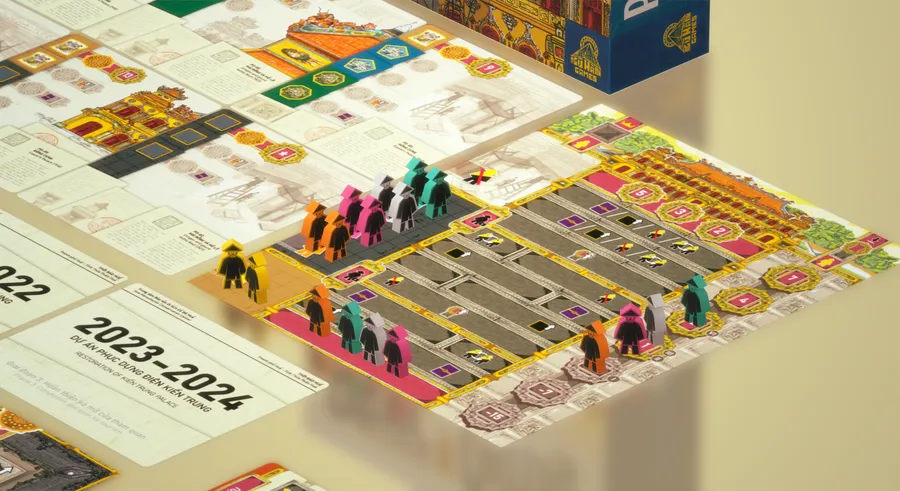 Chi tiết meeple trong game