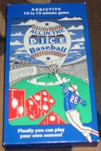 All-in-the-Dice Baseball (1988)