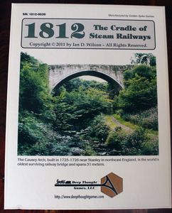 1812: The Cradle of Steam Railways (2011)