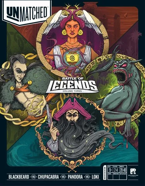Unmatched: Battle of Legends, Volume Three
