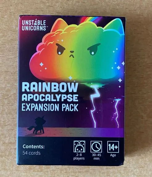 Unstable Unicorns: Rainbow Apocalypse Expansion Pack
